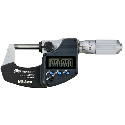 Mitutoyo Digimatic Micrometer 0-1